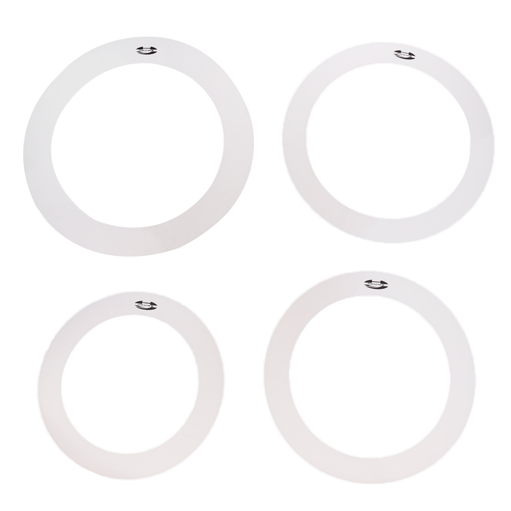Musical Instrument Ringtone - セットのドラムマフラートーン制御リング 10 ''12'' 14 ''16'' 楽器打楽器部品