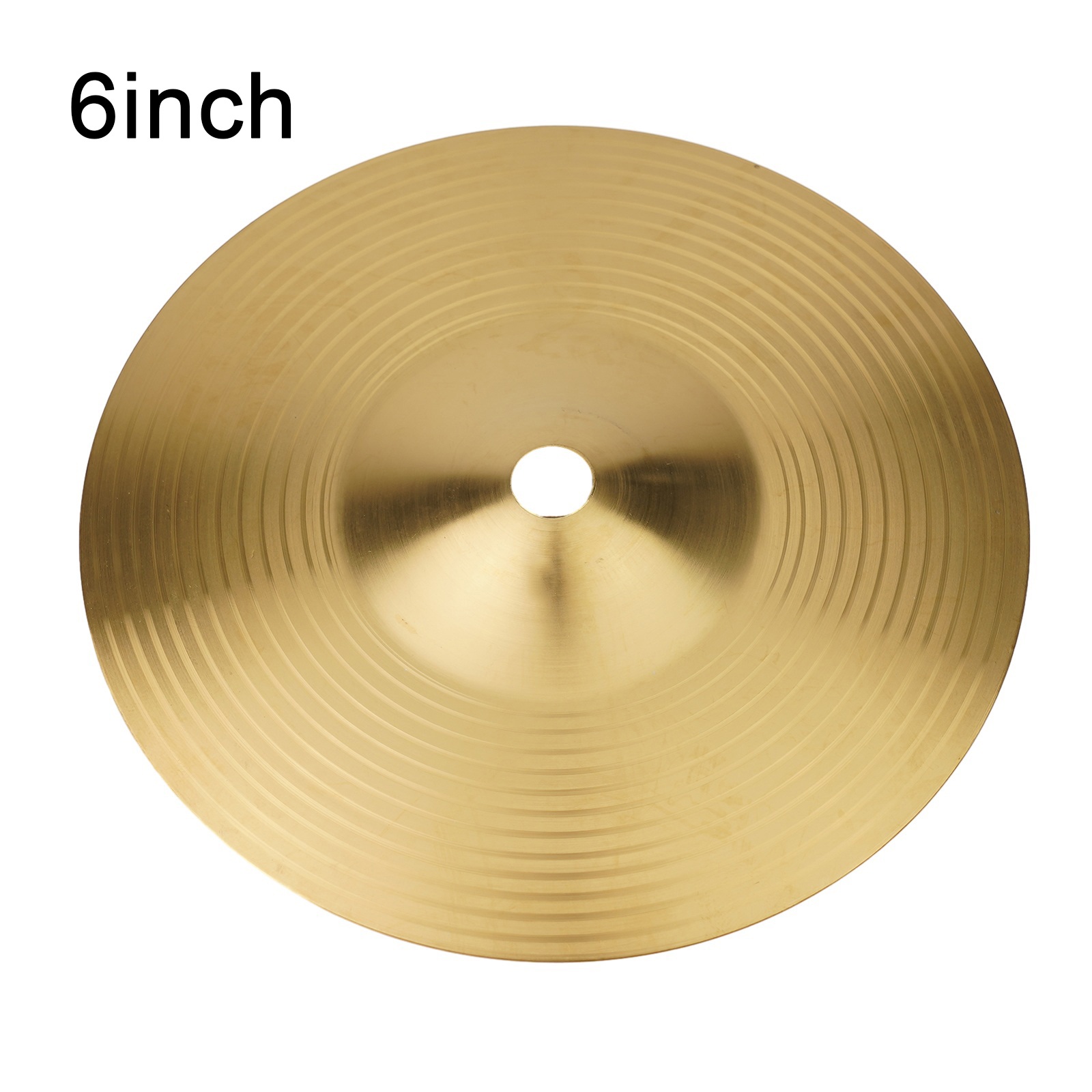 Musical Instrument Jazz - 6 インチドラム真鍮シンバルパーカッションスプラッシュクラッシュハイハットシンバルジャズドラム楽器アクセサリー