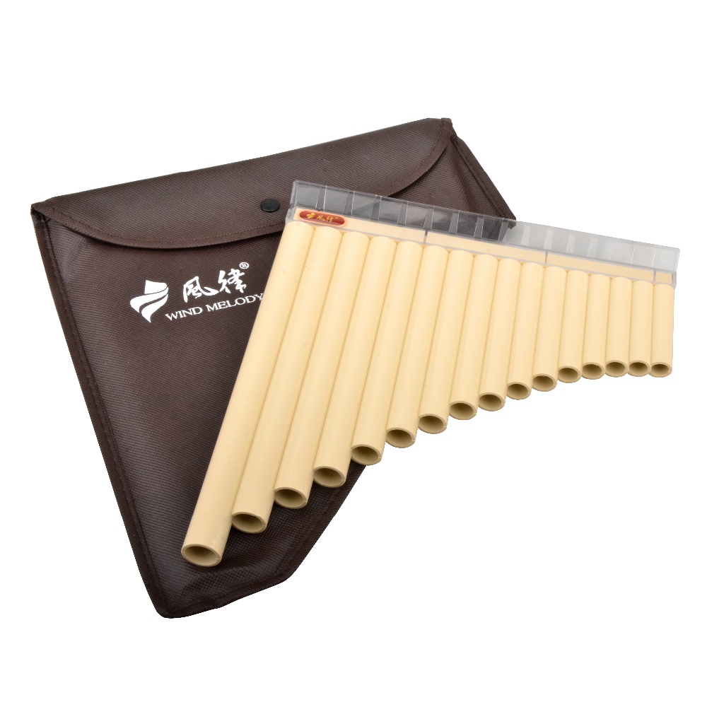 Musical Instrument Indian - 16 パイプパンフルート C トーン 16 チューブ簡単学習パンフルート初心者向けインド楽器ギフト