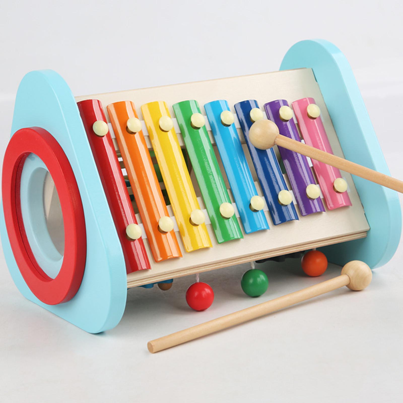Musical Instrument For Toddlers - 幼児のための木製の打楽器のおもちゃ、学習スキルのおもちゃ、音楽