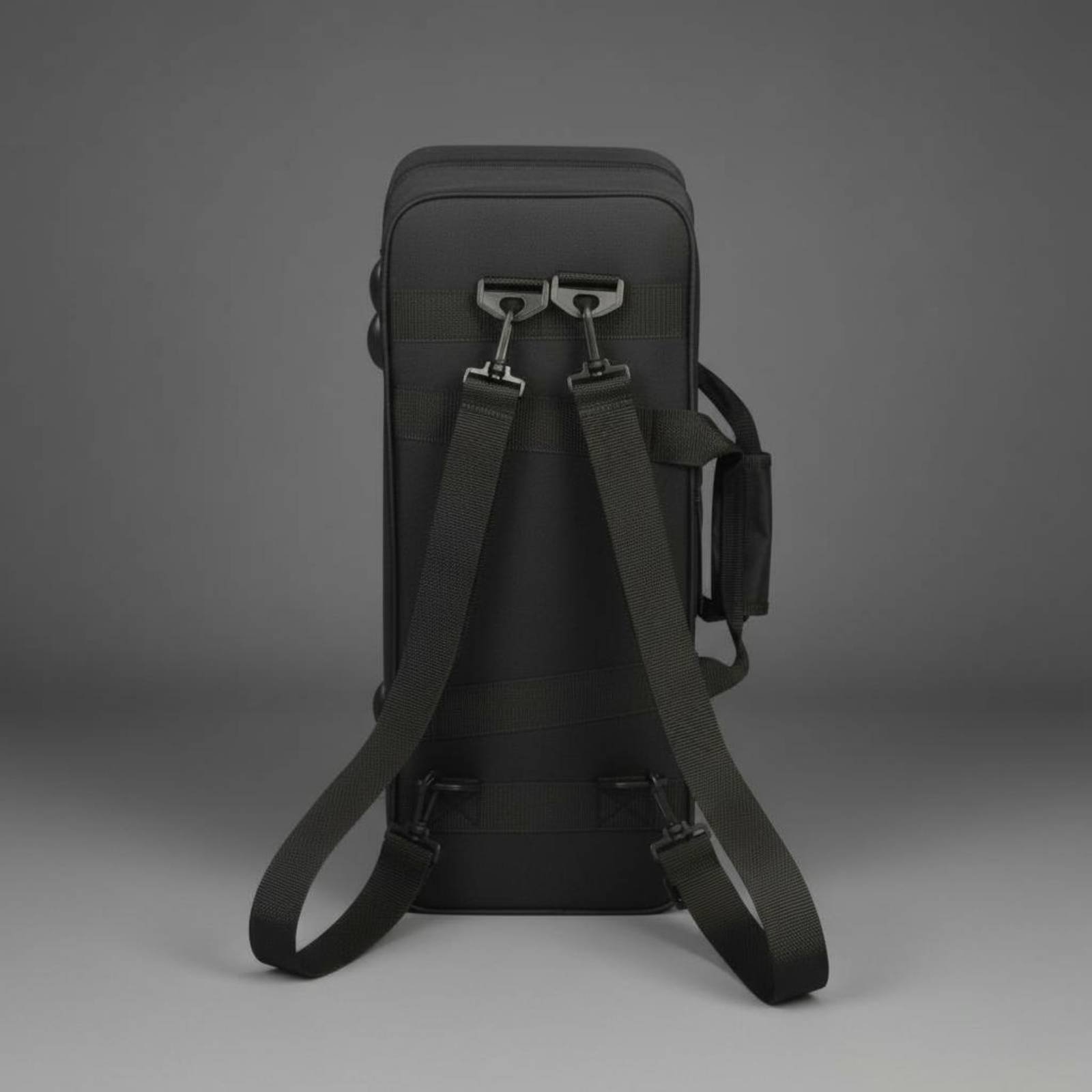 Musical Instrument Bag - ブラックトランペットケース 厚みのあるパッド入りトランペットケース 楽器収納 ポータブルで丈夫 旅行に最適