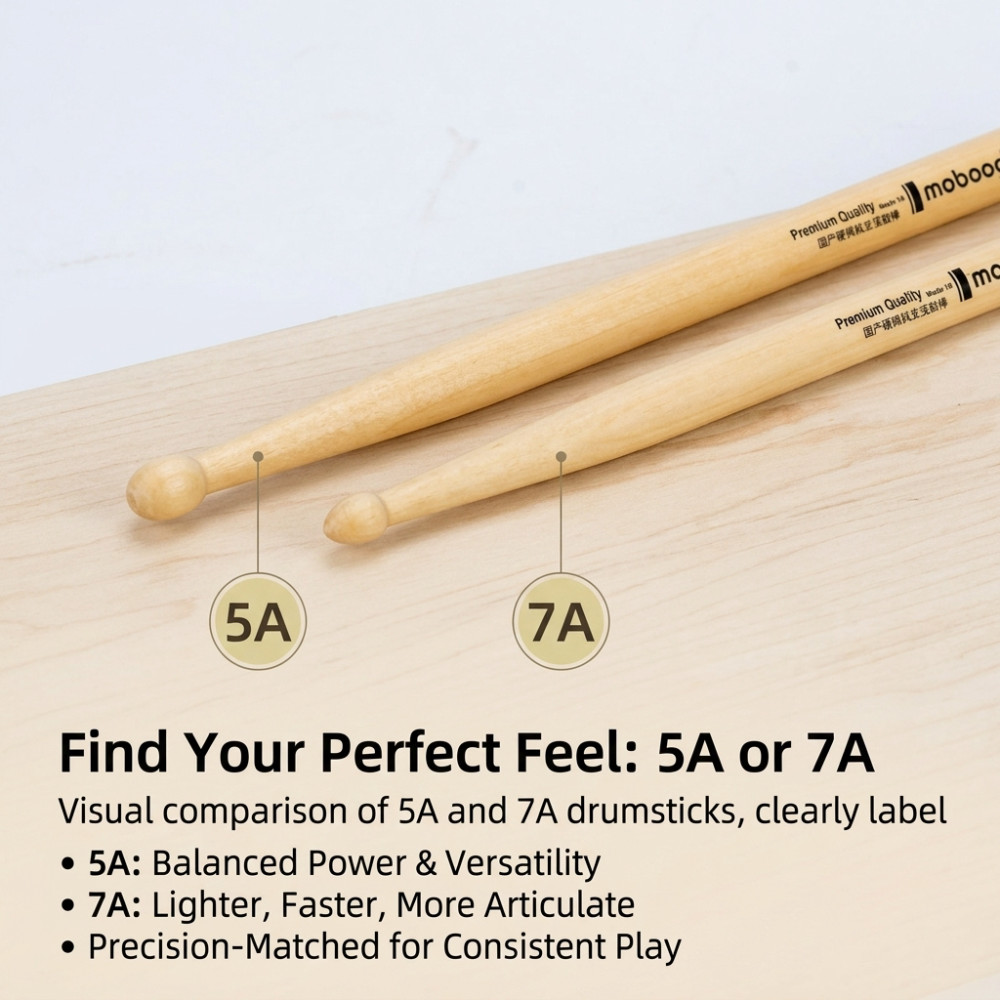プロ仕様ドラム 5A 7A ウォルナットドラム ジャズ・ロッ - Musical Instrument Jazz のレビューと価格