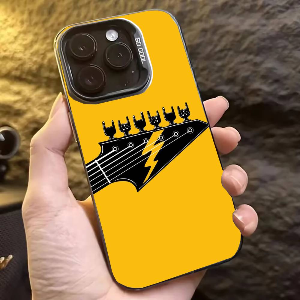 ミニマルなフラット楽器デザインのiPhoneケース iPho - Musical Instrument Quotes のレビューと価格