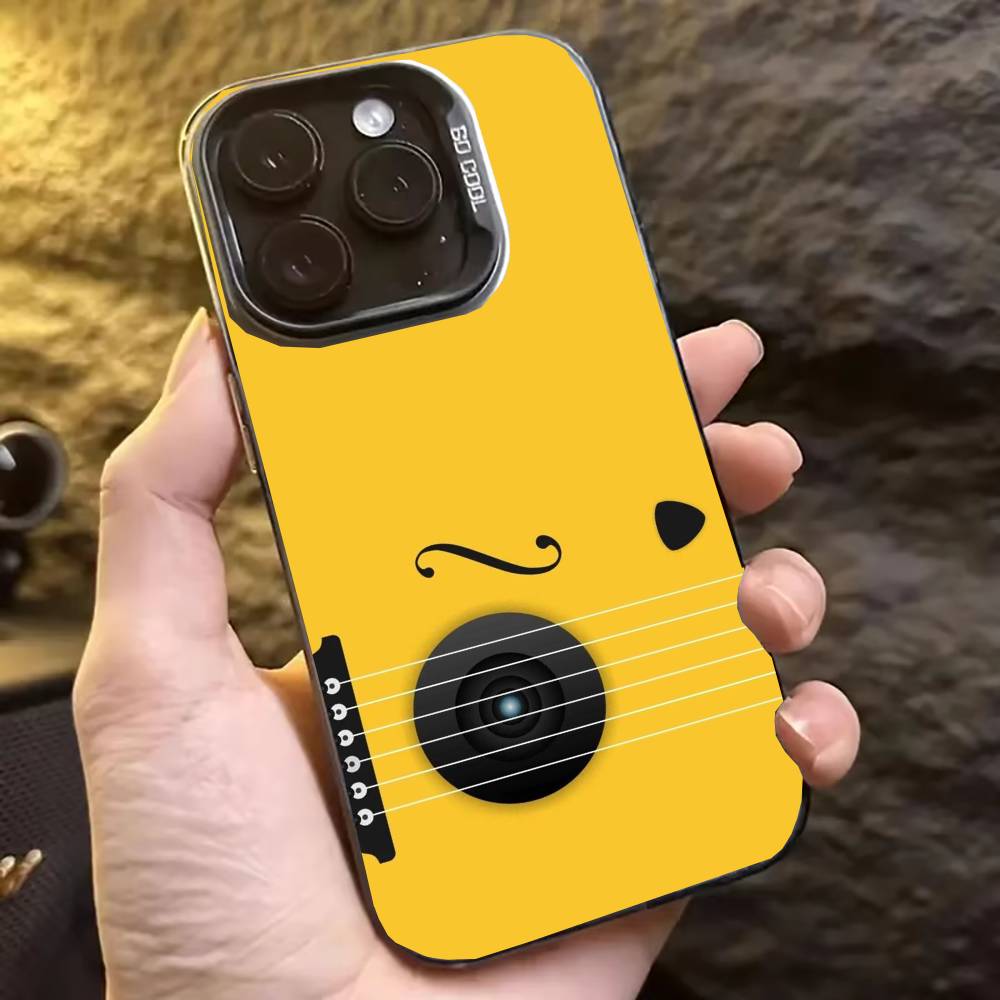 ミニマルなフラット楽器デザインのiPhoneケース iPho - Musical Instrument Quotes のレビューと価格
