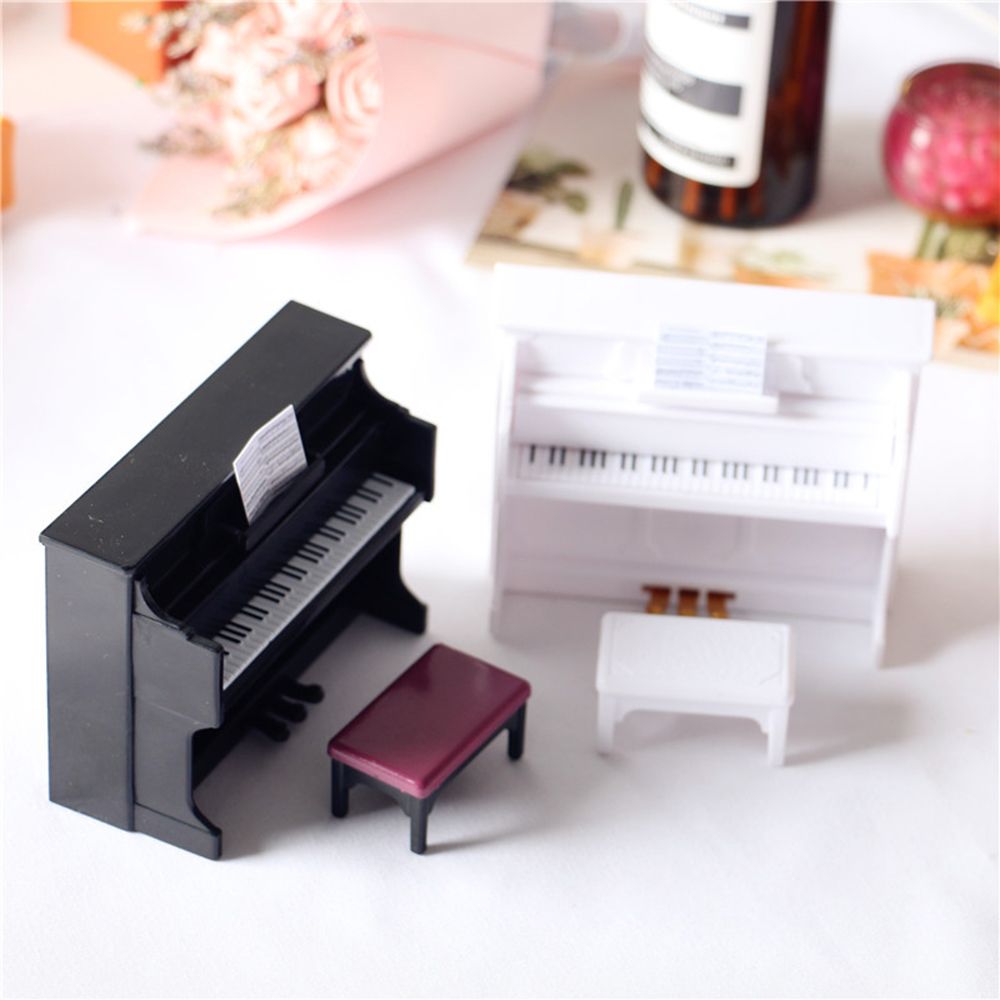 アクセサリー付きのミニチュア人形,楽器,1/12スケール,ピ - Musical Instrument Organ のレビューと価格