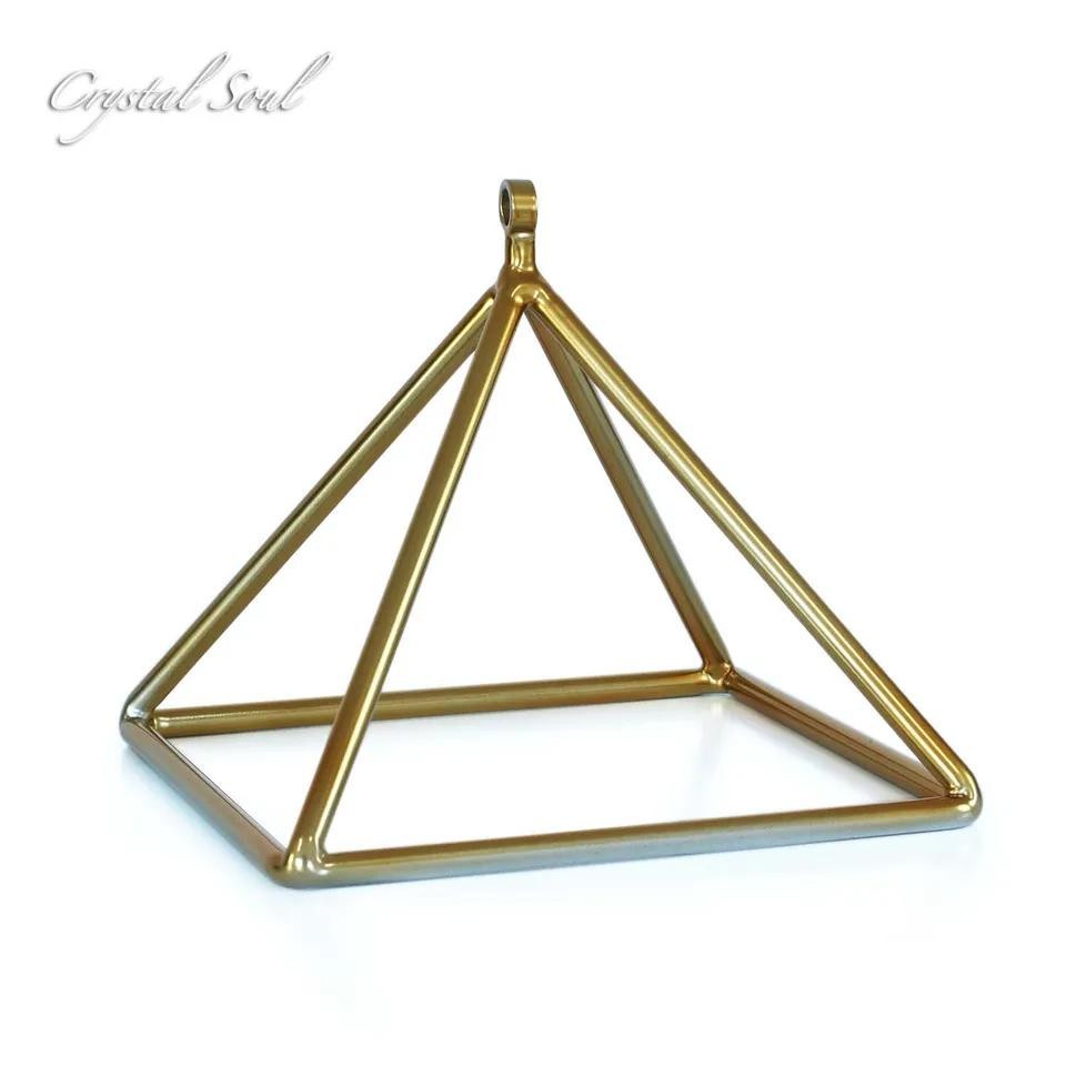 432Hz 12インチ クリスタルピラミッド ゴールド ミュ - Musical Instrument Triangle のレビューと価格