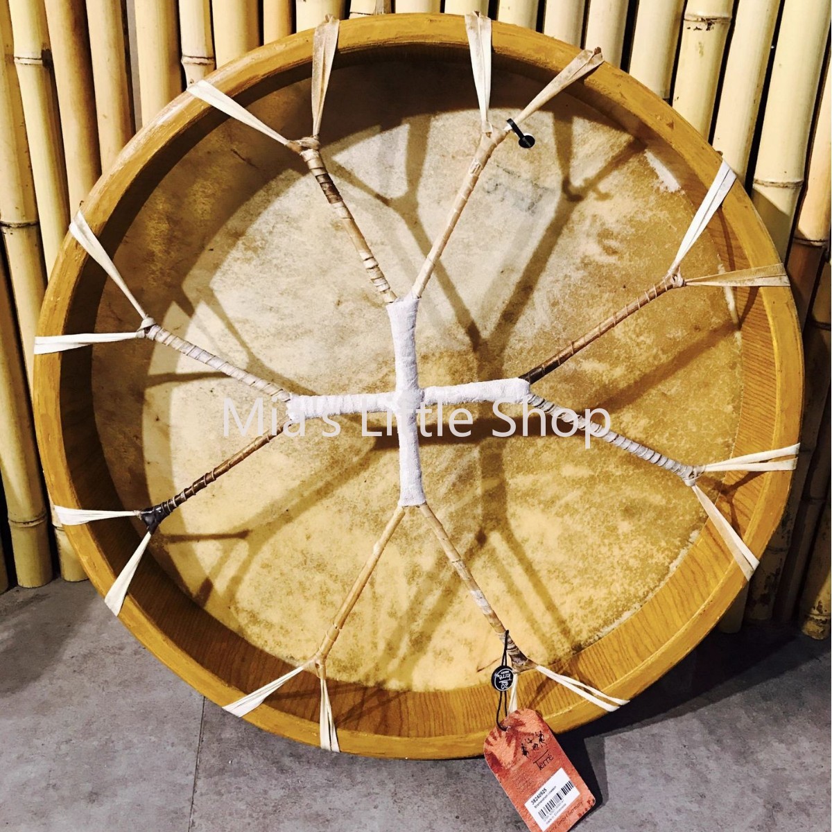 インドのフレームドラム 天然牛革羊皮 シャーマンハンドドラム - Musical Instrument Indian のレビューと価格