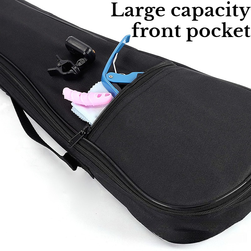 21/23 インチウクレレバッグワンショルダーポータブル厚み - Musical Instrument Bag のレビューと価格