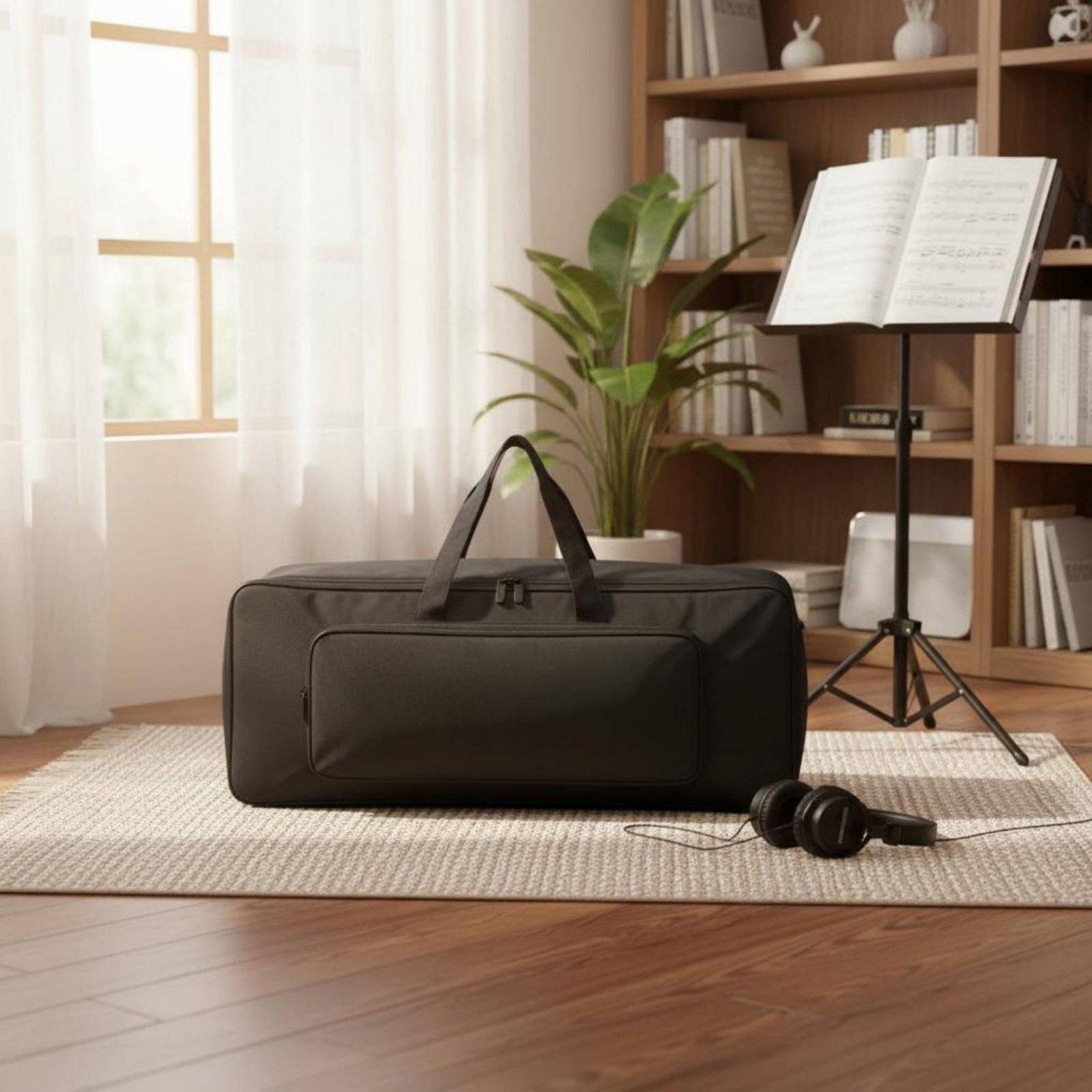 デジタルピアノキーボードケース 88鍵 厚手パールパッド入り - Musical Instrument Bag のレビューと価格