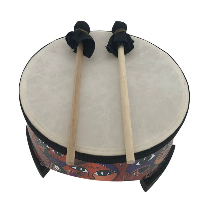 ドラムフロア子供のおもちゃパーカッションインチ楽器マレットオ - Musical Instrument Of India のレビューと価格