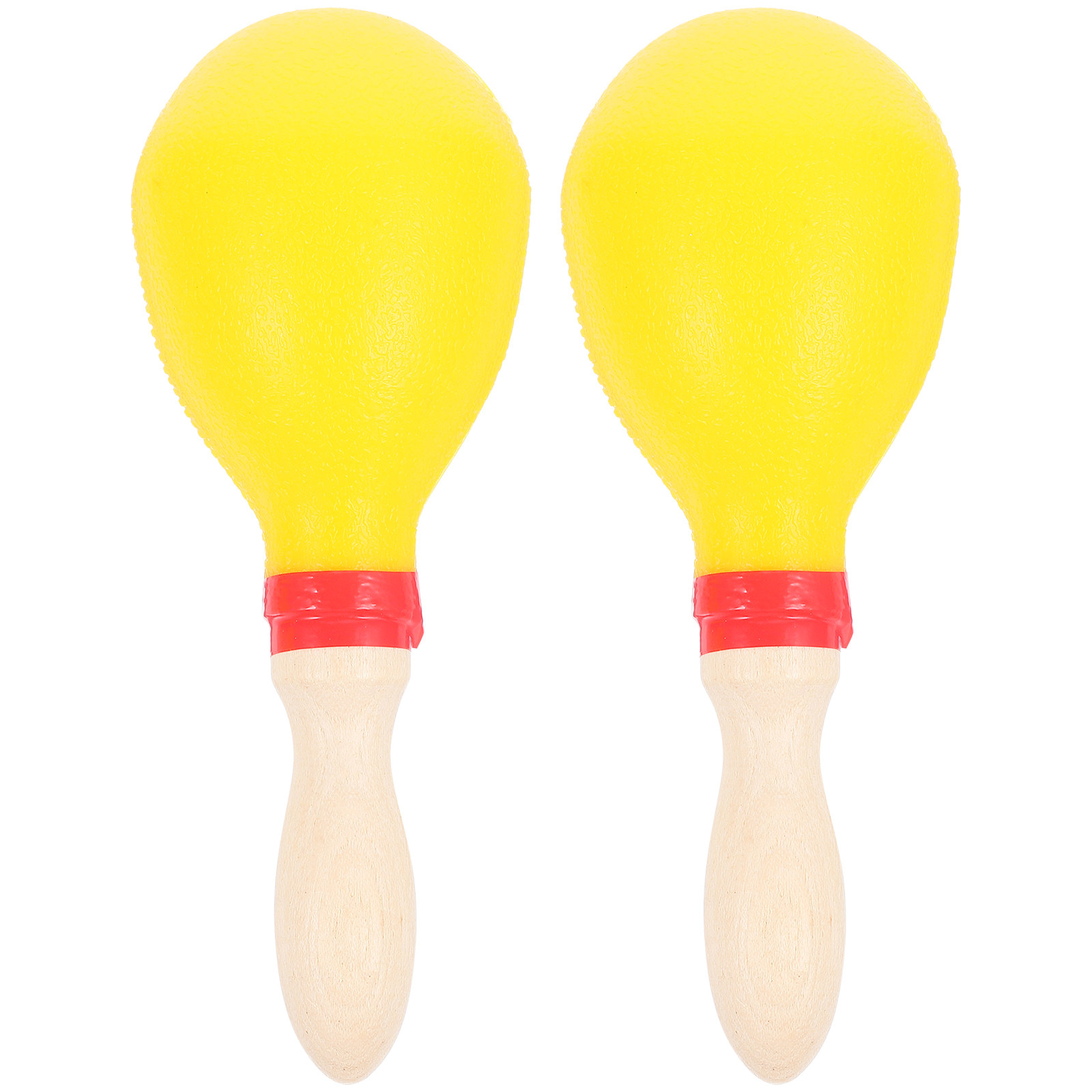 1 ペア木製マラカスシェイカー子供用打楽器幼児子供用安全バリ - Musical Instrument For Toddlers のレビューと価格