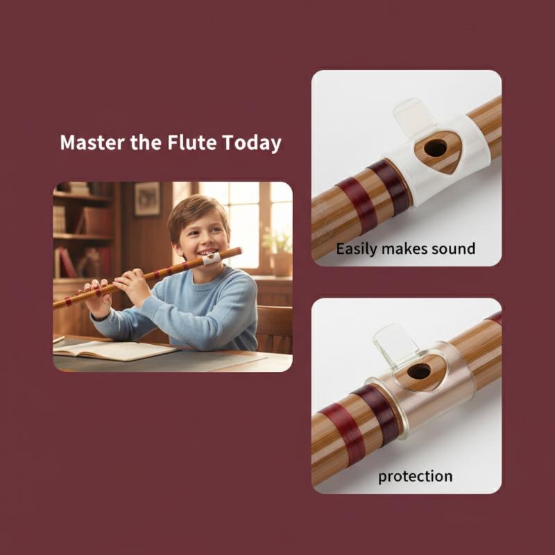 1PC 竹笛吹奏補助具フルート簡単に吹くことができるブロワー - Musical Instrument That You Blow Into のレビューと価格