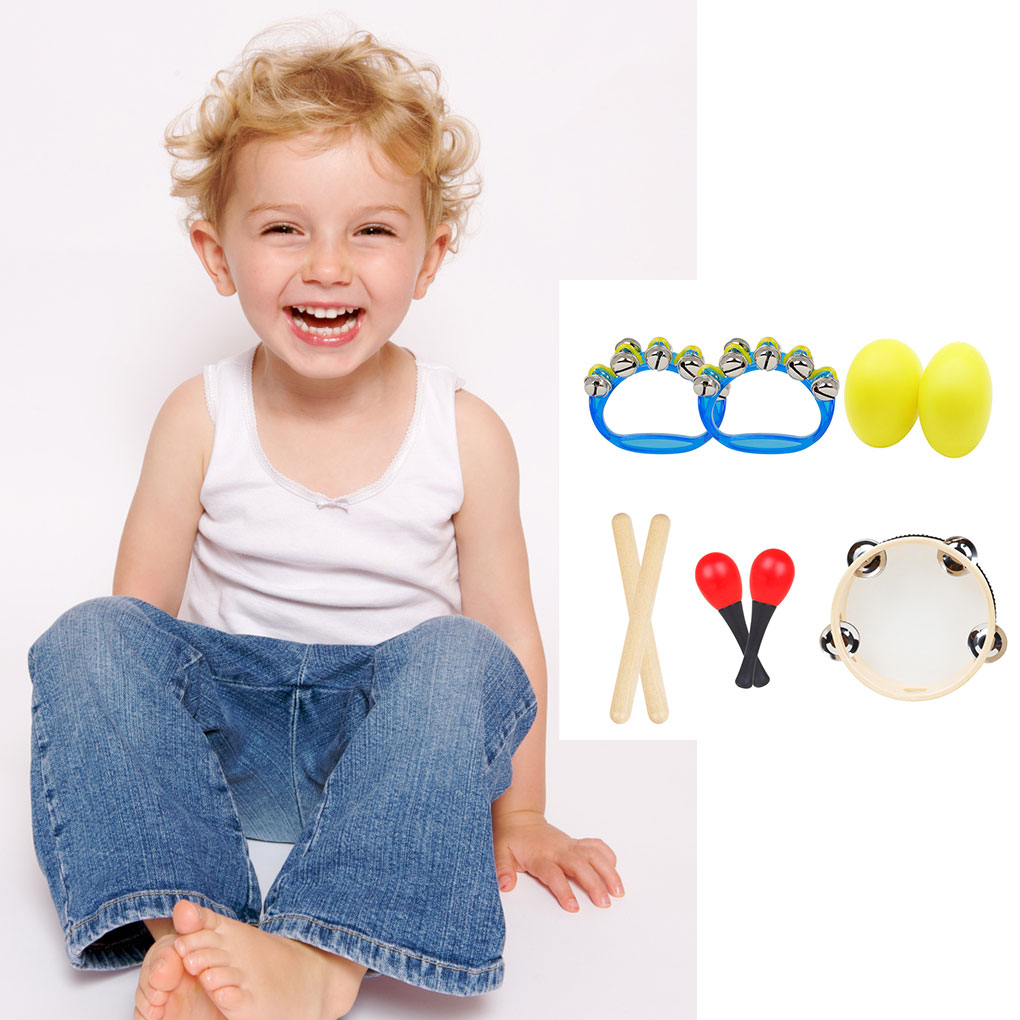 子供のためのハンドタマリンドラムセット、楽器、幼児のためのお - Musical Instrument For Toddlers のレビューと価格