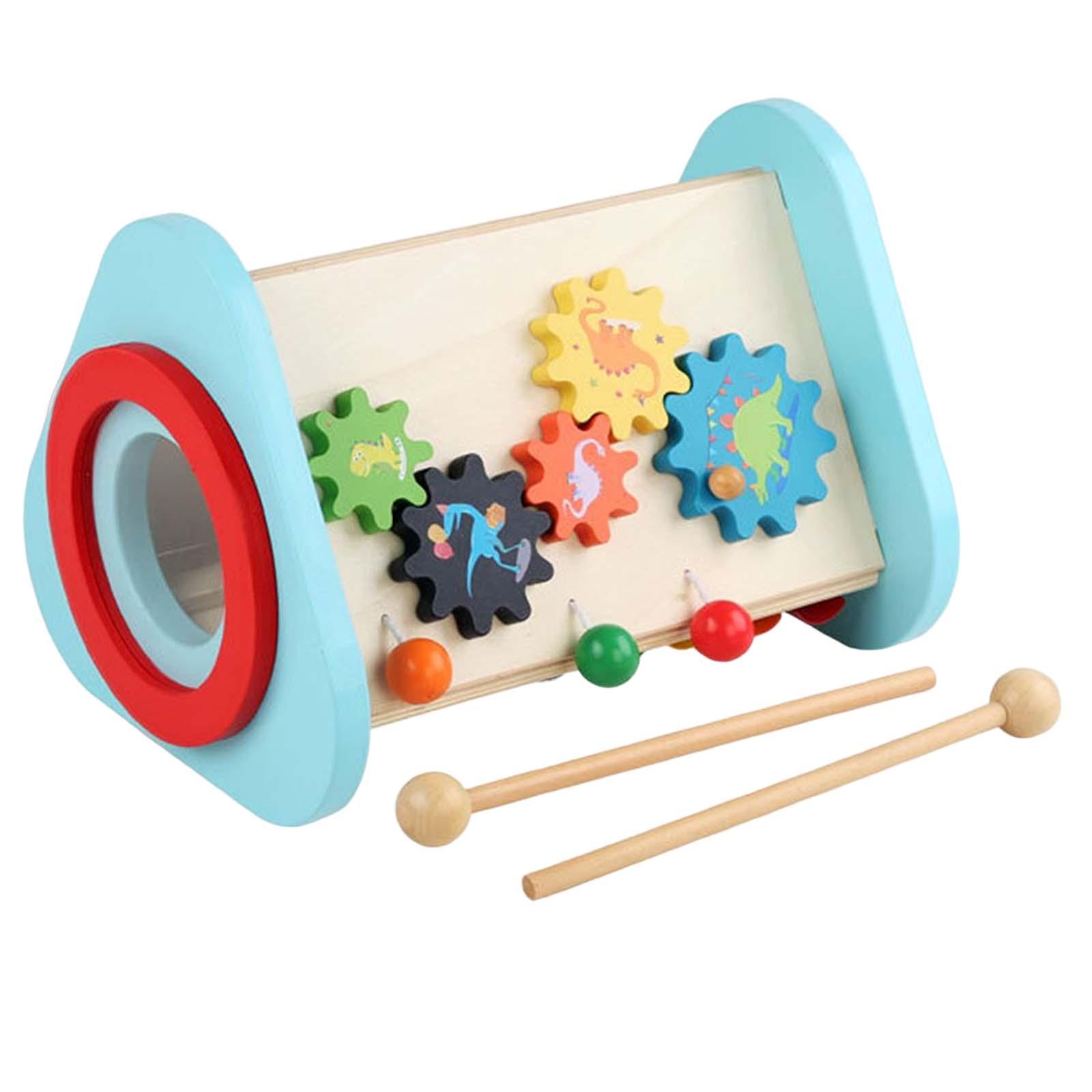 幼児のための木製の打楽器のおもちゃ、学習スキルのおもちゃ、音 - Musical Instrument For Toddlers のレビューと価格