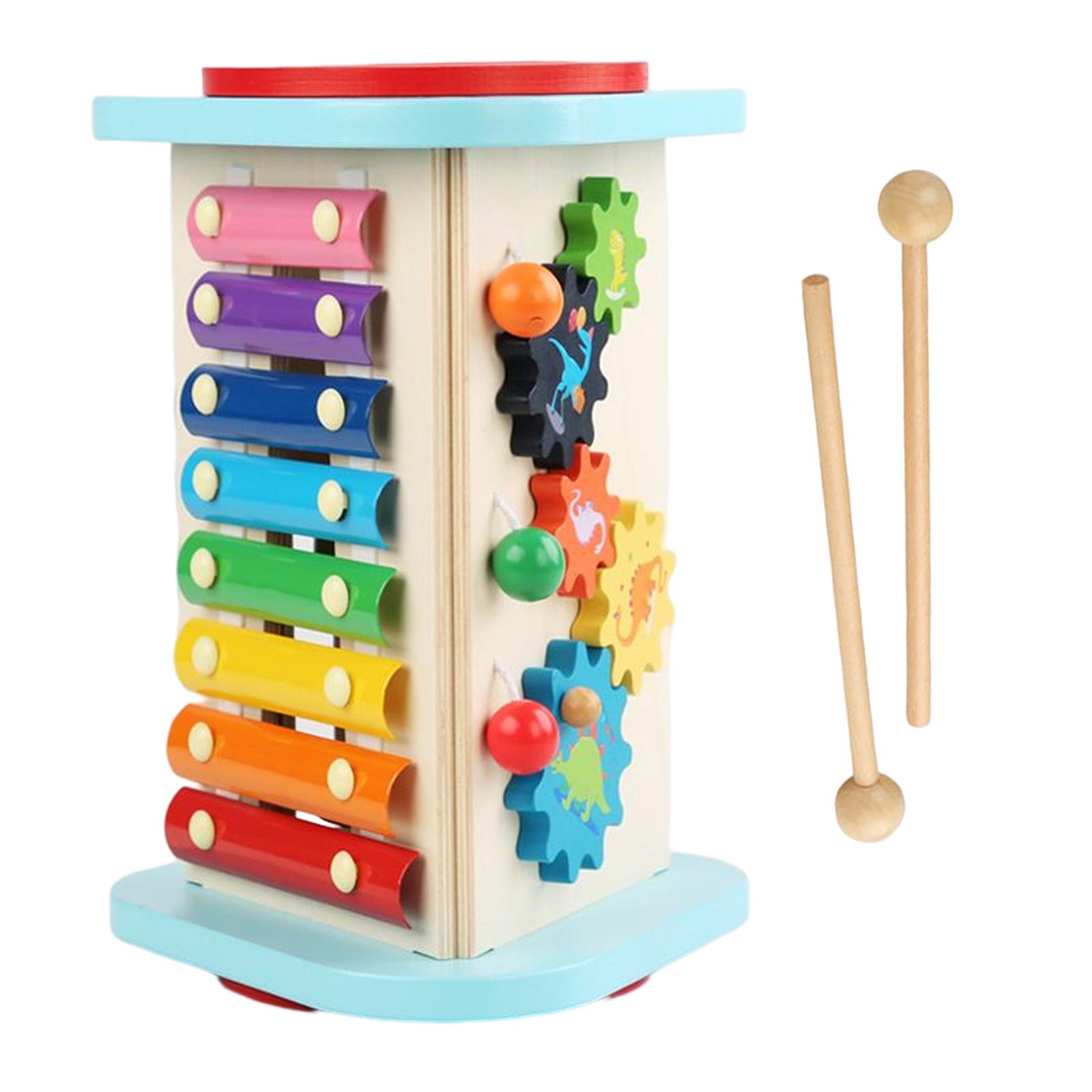 幼児のための木製の打楽器のおもちゃ、学習スキルのおもちゃ、音 - Musical Instrument For Toddlers のレビューと価格
