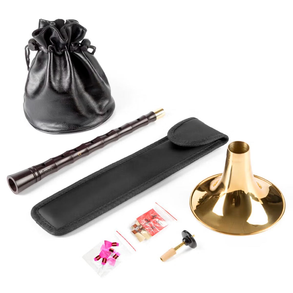 黒檀木製スオナホルン Dキー コンプリートセット 初心者から - Musical Instruments のレビューと価格