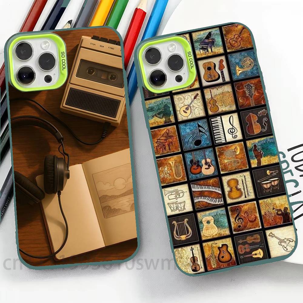 楽器柄スマホケース iPhone 17 16 15 14 1 - Musical Instrument Quotes のレビューと価格