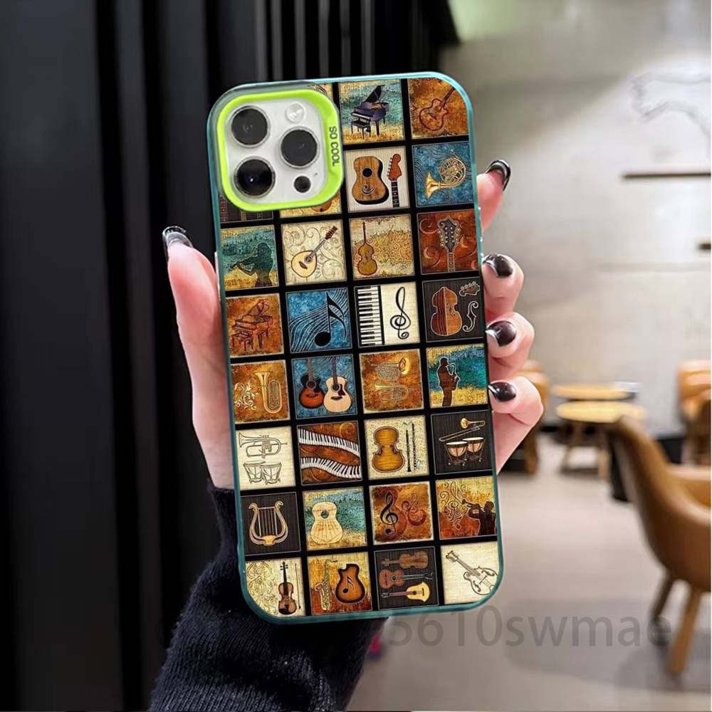 楽器柄スマホケース iPhone 17 16 15 14 1 - Musical Instrument Quotes のレビューと価格