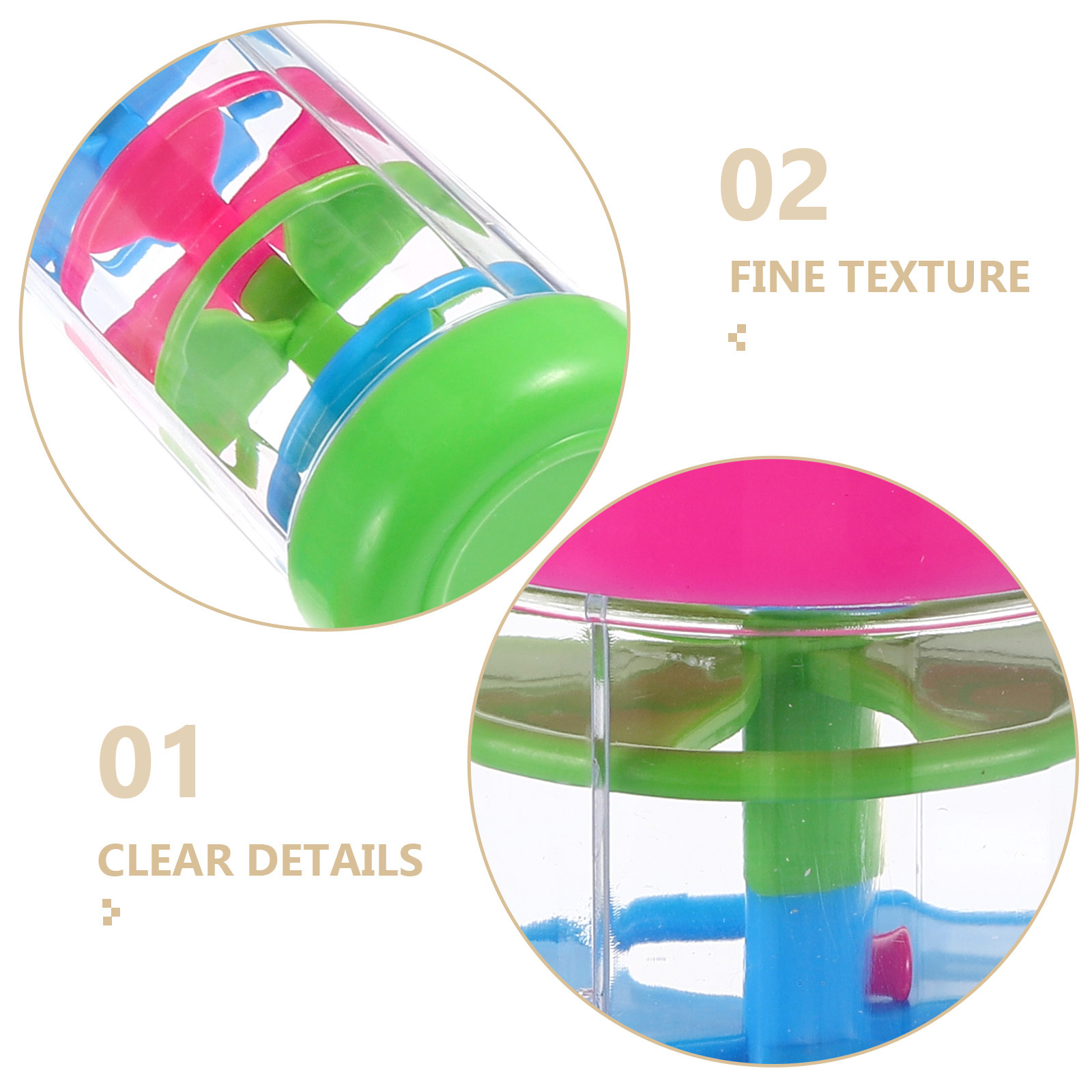 2個セット レインスティック スパイラル型楽器 子供用 ベビ - Musical Instrument For Toddlers のレビューと価格