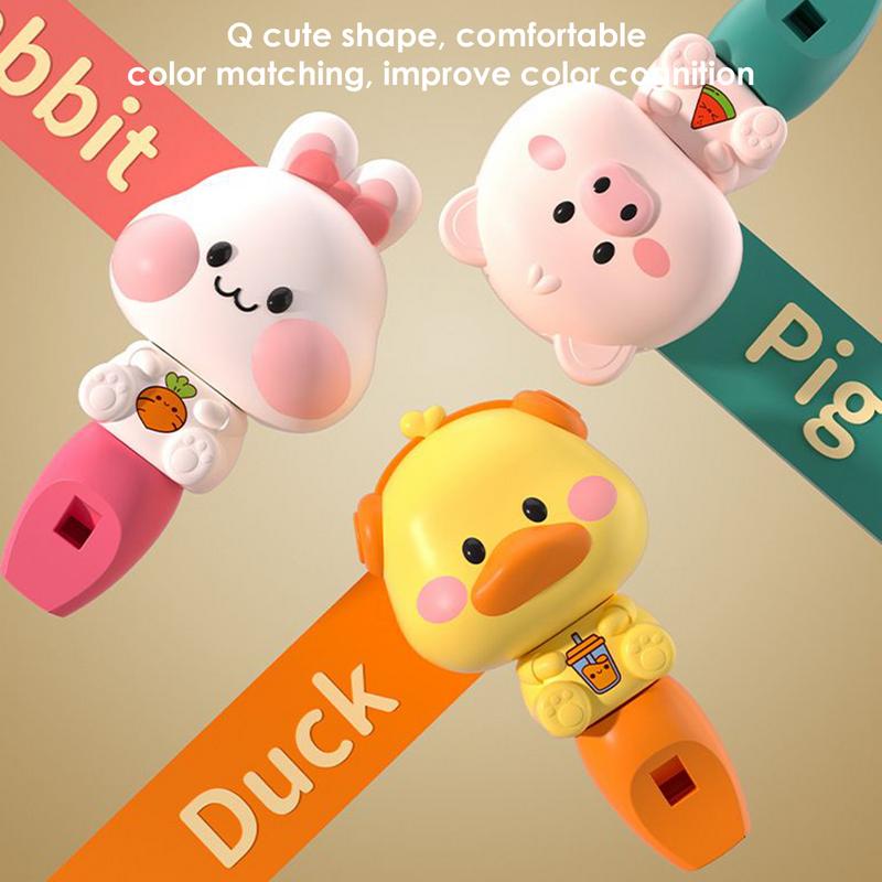 子供トランペット小さなホイッスル漫画の動物の形の楽器面白いブ - Musical Instrument That You Blow Into のレビューと価格