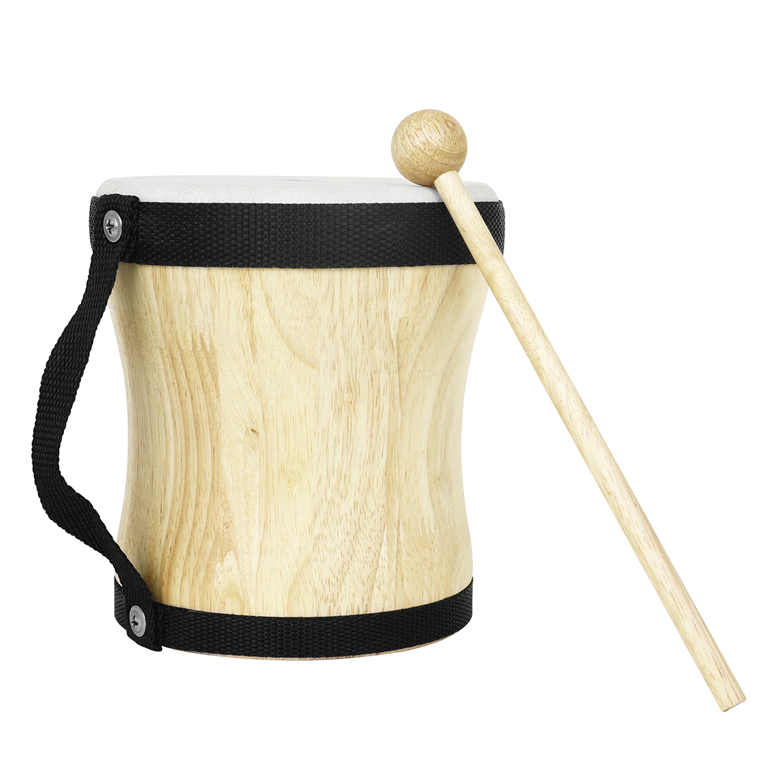 IRIN インドドラム楽器木製羊皮ドラムドラムスティック付き - Musical Instrument Indian のレビューと価格