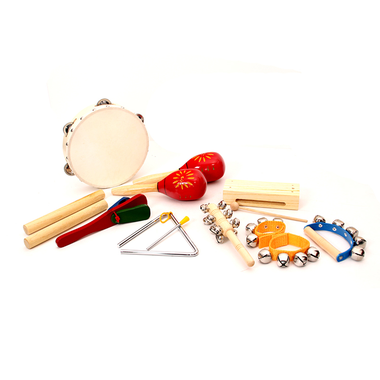子供用楽器セット、6個入りモンテッソーリ教育玩具、幼児用木製 - Musical Instrument For Toddlers のレビューと価格