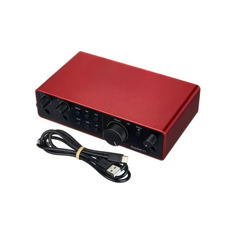 Forster Scarlet 2i2クアッド世代サウンドカ - Musical Instruments のレビューと価格