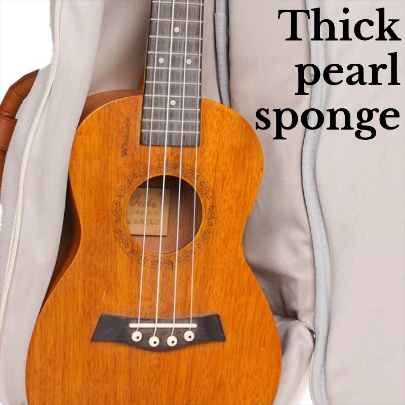 24 インチウクレレバッグ厚みのある耐衝撃性防水傷防止ショル - Musical Instrument Bag のレビューと価格